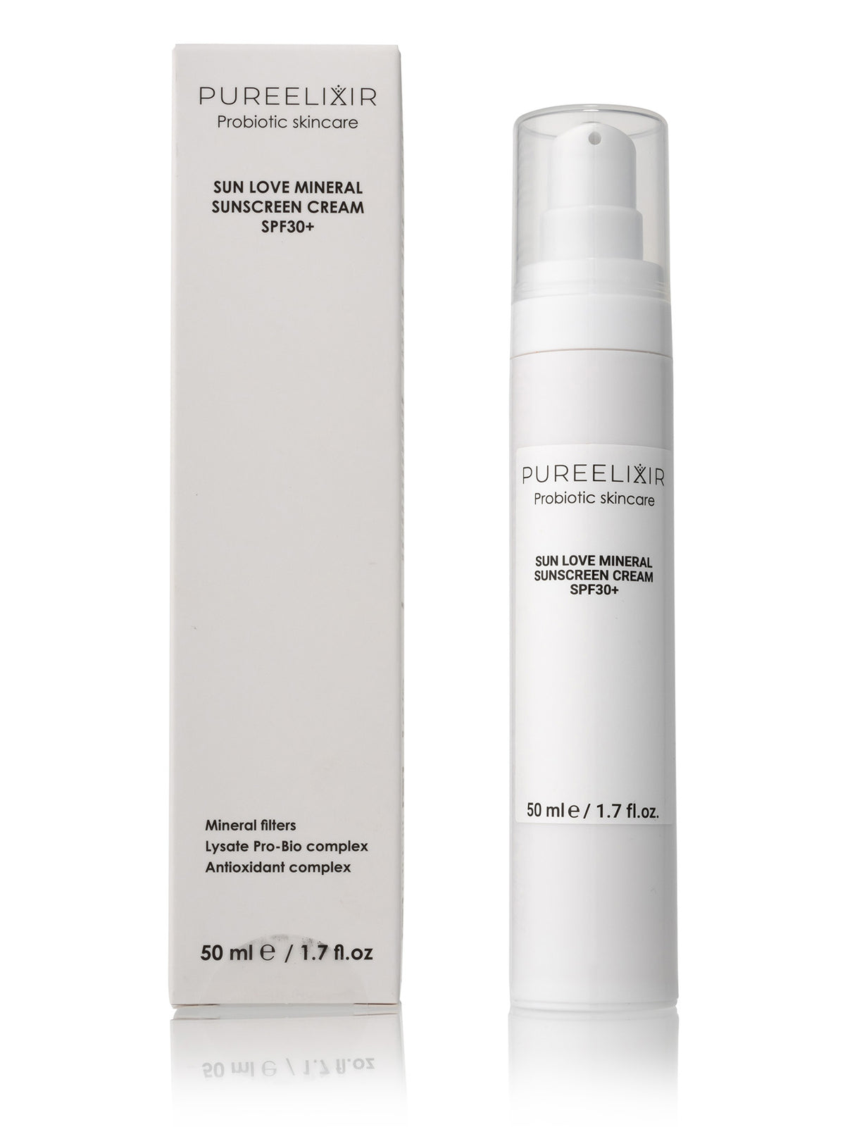 SUN LOVE MINERAL SUNSCREEN FACE CREAM SPF 30+